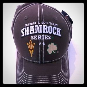 notre dame shamrock series hats
